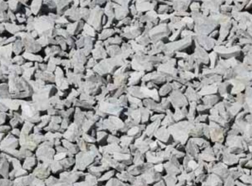 Bags of crushed limestone on sale