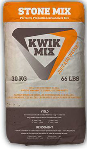 Picture of SAKRETE/KWIK MIX CONCRETE MIX - 30 KG (add water)