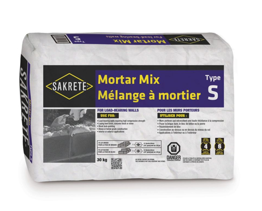 Picture of SAKRETE MORTAR MIX TYPE S - 30 kg (add water)