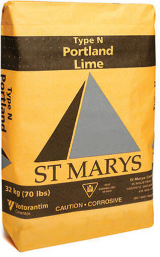 Picture of ST. MARYS PORTLAND LIME N BLEND - 66 Lbs - ORANGE BAG