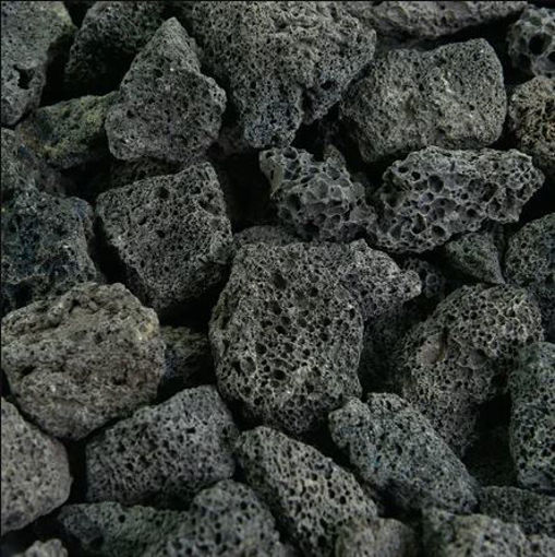 Picture of BLACK LAVA ROCK  5/8 - 2 in - 18 kg bag