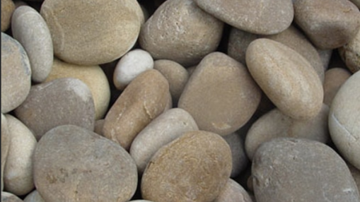 Picture of MEXICAN BEACH PEBBLES 2 - 3 in - TAN - 18 kg bag