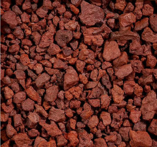 Picture of RED LAVA ROCK  5/8 - 1 1/2  in - 18 kg bag