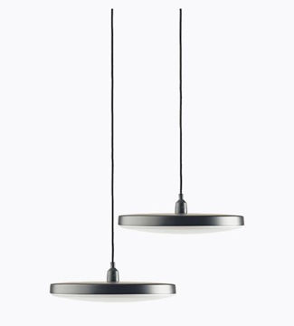 Show details for DISC PENDANT 100-230V BLACK DUO Picture of DISC PENDANT 100-230V BLACK DUO