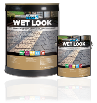 Show details for GATOR WET LOOK SEALER SOLVENT BASE - 1 GALLON Picture of GATOR WET LOOK SEALER SOLVENT BASE - 1 GALLON