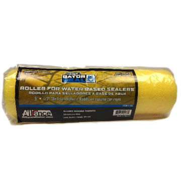 Show details for GATOR YELLOW ROLLER FOR WATER BASE SEALERS Picture of GATOR YELLOW ROLLER FOR WATER BASE SEALERS