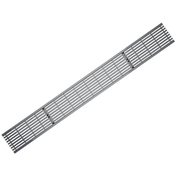 Show details for STAINLESS LONGITUDINAL GRATE - 1 metre for HEXALINE & DRAINLINE 100 Picture of STAINLESS LONGITUDINAL GRATE - 1 metre for HEXALINE & DRAINLINE 100