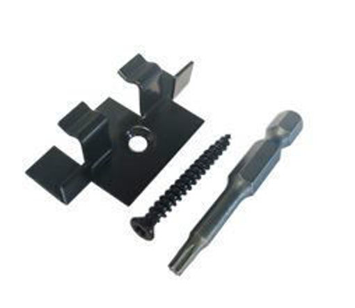 Picture of DexEra DECK BOARD ONE-SIDED CLIP KIT (100 clips and 100 SS screws)