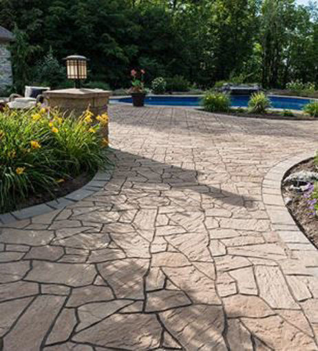 Picture of TECHO-BLOC FLAGSTONE SLAB 6cm CHAMPLAIN GREY - DISCONTINUED - ON SALE WHILE QTY LAST