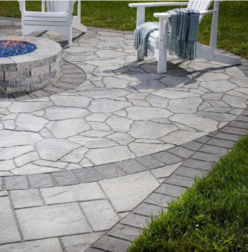 Picture of MEGA ARBEL PAVER 8cm RICHMOND GREY - DISCONTINUED - SALE WHILE QTY LAST