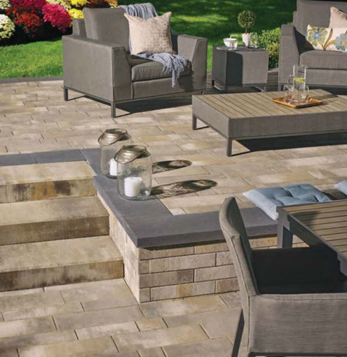 Picture of MELVILLE PLANK PAVERS 8cm MARGAUX BEIGE SLIM - DISCONTINUED - SALE WHILE QTY LAST