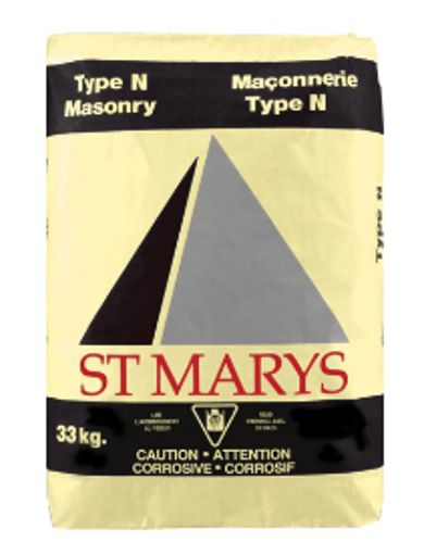 Picture of ST MARYS MASONRY CEMENT - TYPE N (30 KG)