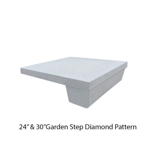 Picture of SIDEWALKS/GARDEN STEP - Raised Diamond or Brick Pattern (BVS)