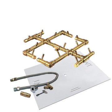 Show details for WARMING TRENDS BURNER KIT 30in SQUARE PLATE , 65000 btu -WT/PKC180S30NG Picture of WARMING TRENDS BURNER KIT 30in SQUARE PLATE , 65000 btu -WT/PKC180S30NG