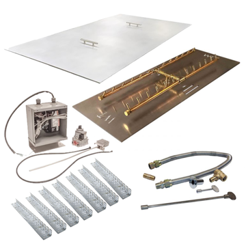 Show details for WARMING TRENDS BURNER KIT 46" x 17" Plate Kit  65,000 BTU Natural Gas - WT/PKH240R4617NGE Picture of WARMING TRENDS BURNER KIT 46" x 17" Plate Kit  65,000 BTU Natural Gas - WT/PKH240R4617NGE