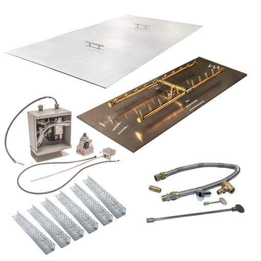 Picture of WARMING TRENDS PAVER KIT 40“ X 17” RECTANGULAR 200K BTU NAT. GAS ELECTRONIC IGNITION SPECIAL ORDER