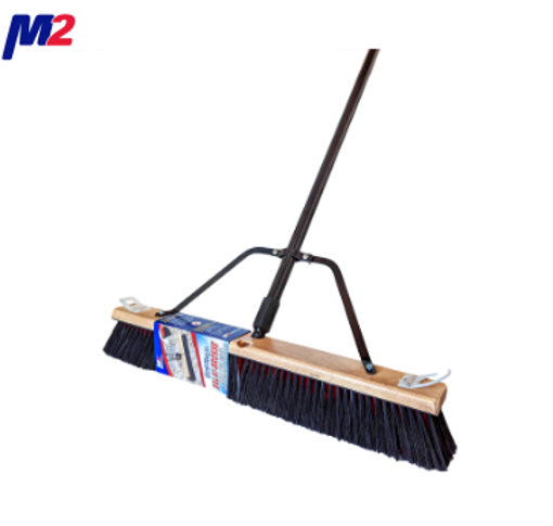 Picture of Hippo Contractor Side Clipped Retail Pushbroom with Bracket