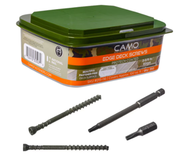 Show details for CAMO 2 3/8 Trimhead Deck Screws Picture of CAMO 2 3/8 Trimhead Deck Screws