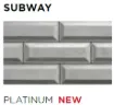 U-CARA Fascia Panels (Finish comes Pitched, Smooth, Series, Umbriano, Lavano, Subway, or Neoline)